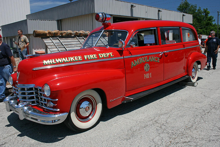 Milwaukee Ambulance  Photograph by Susan McMenamin