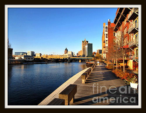 Milwaukee WI Riverfront Photograph by Patty Tillis - Fine Art America