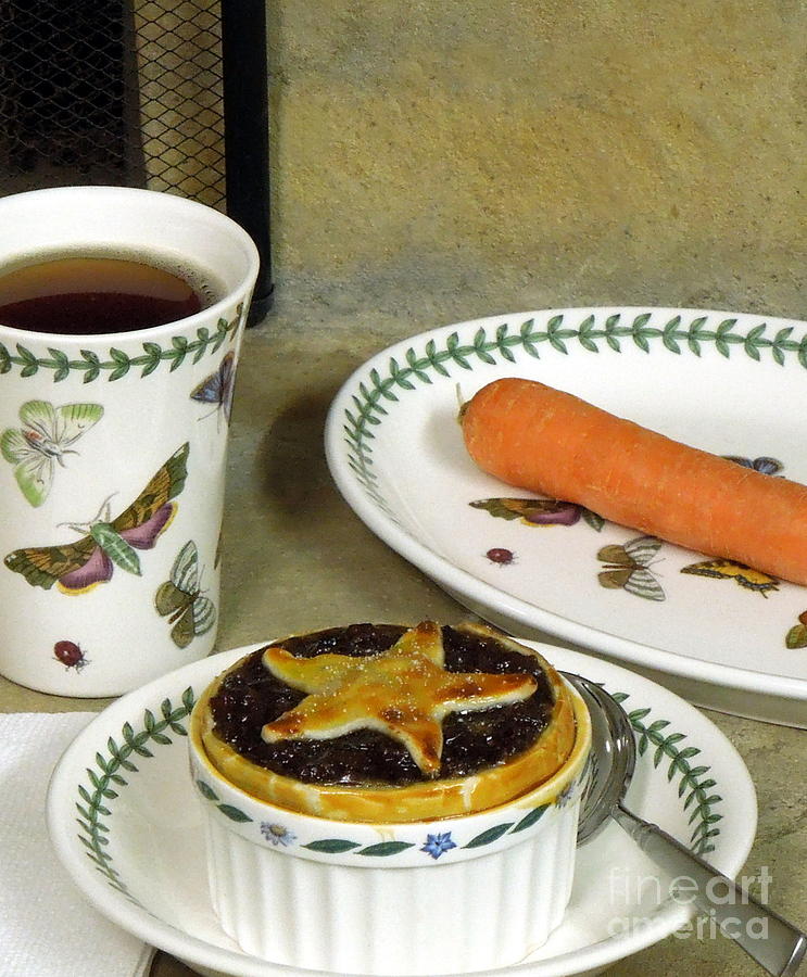 Mince Pie For Father Christmas Photograph by Renee Trenholm