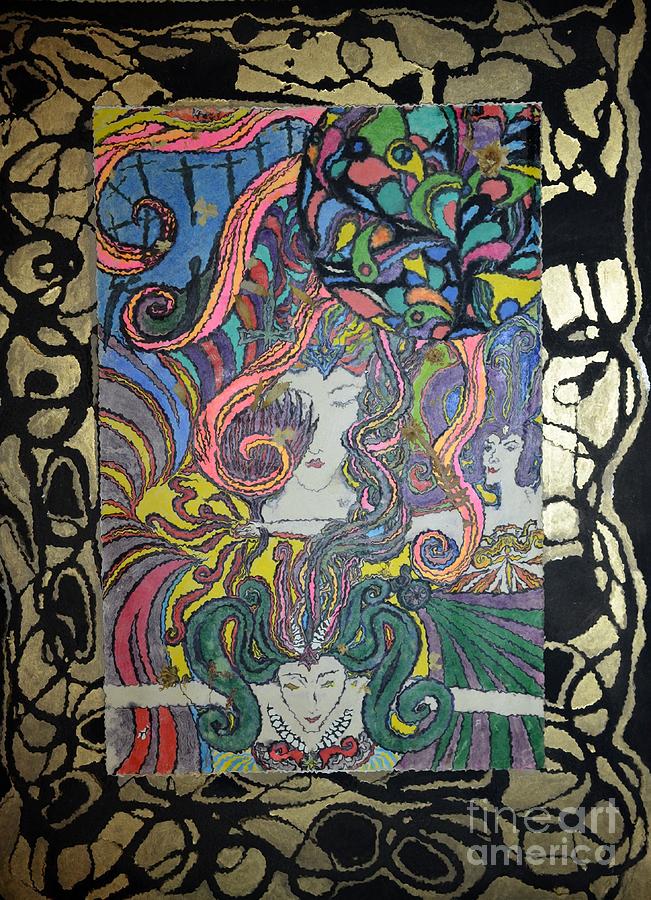 Mindpeace Drawing by Michelle S White
