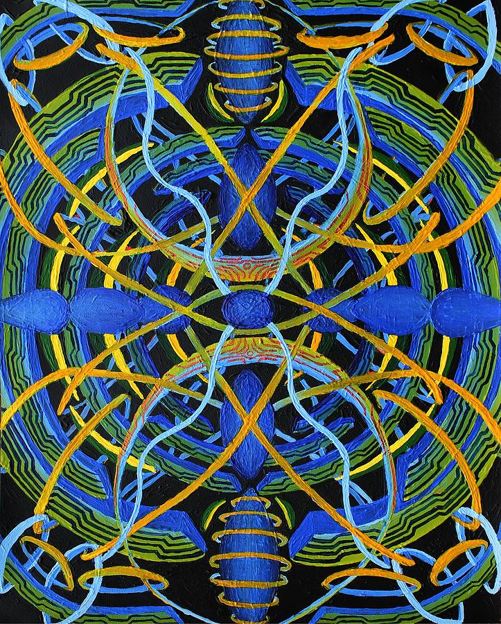 Parts Painting - Minds Eye by Maxwell Hanson Parts Painting - Minds Eye by Maxwell Hanson