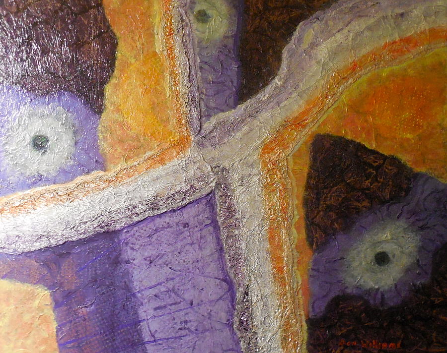 Purple Painting - Mineral Walk by Don Williams