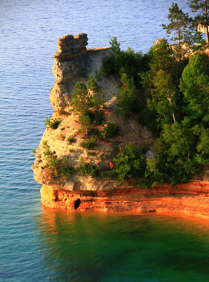 Miners Castle At Pictured Rocks Photograph By Dan Sproul