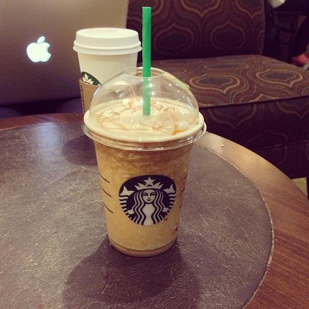 Mines A Caramel Frappuccino Light Photograph by Drew Gibson