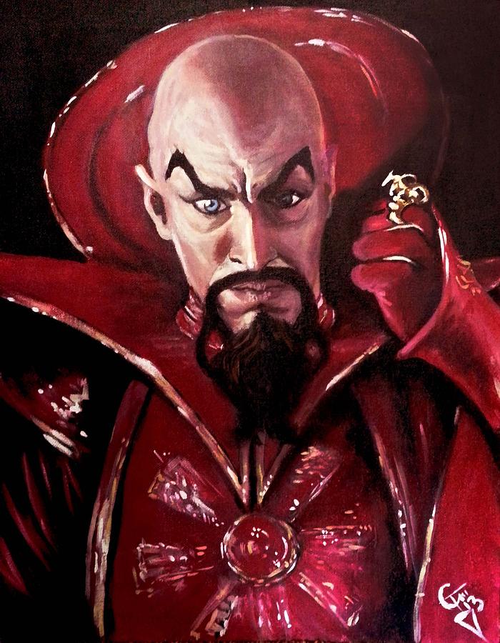 Ming the Merciless Painting by Tom Carlton