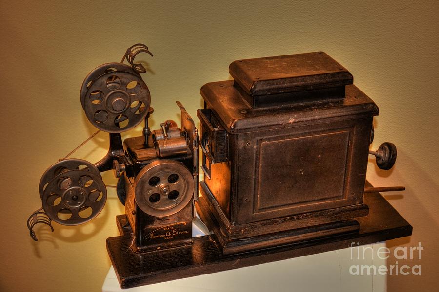 Mini Movie Projector Photograph by Timothy Lowry