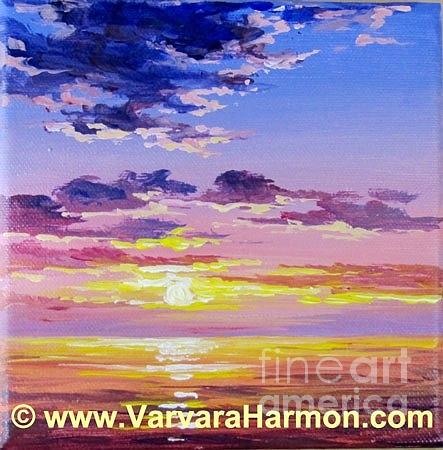 Beach Rocks Painting by Varvara Harmon - Fine Art America