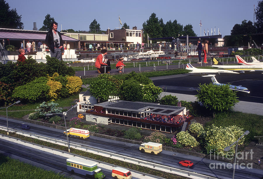 Miniature Airport and Freeway Photograph by Bob Phillips