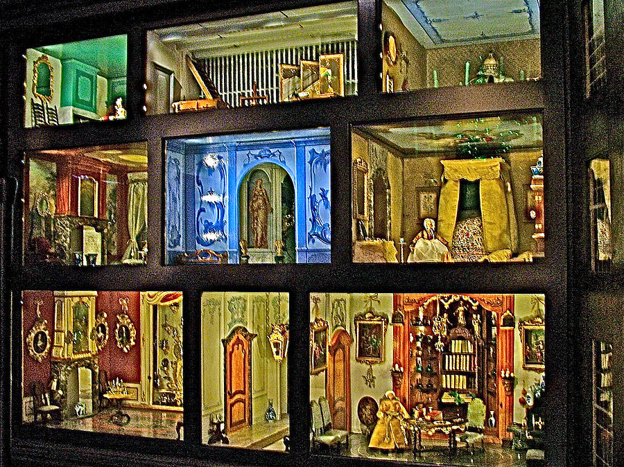 Miniature Doll House in Frans Hals Museum in Haarlem-Netherlands Photograph by Ruth Hager