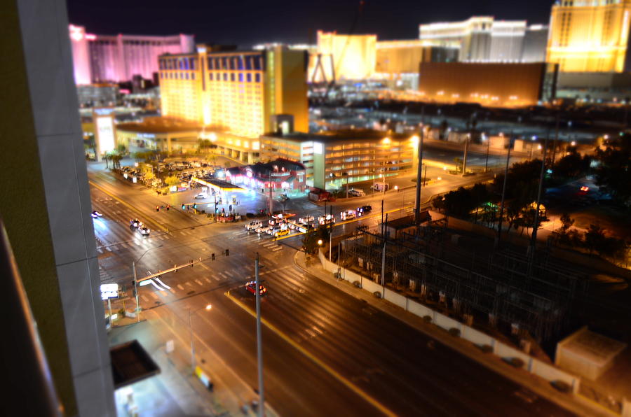 City Photograph - Miniature Intersection by Brian Turner