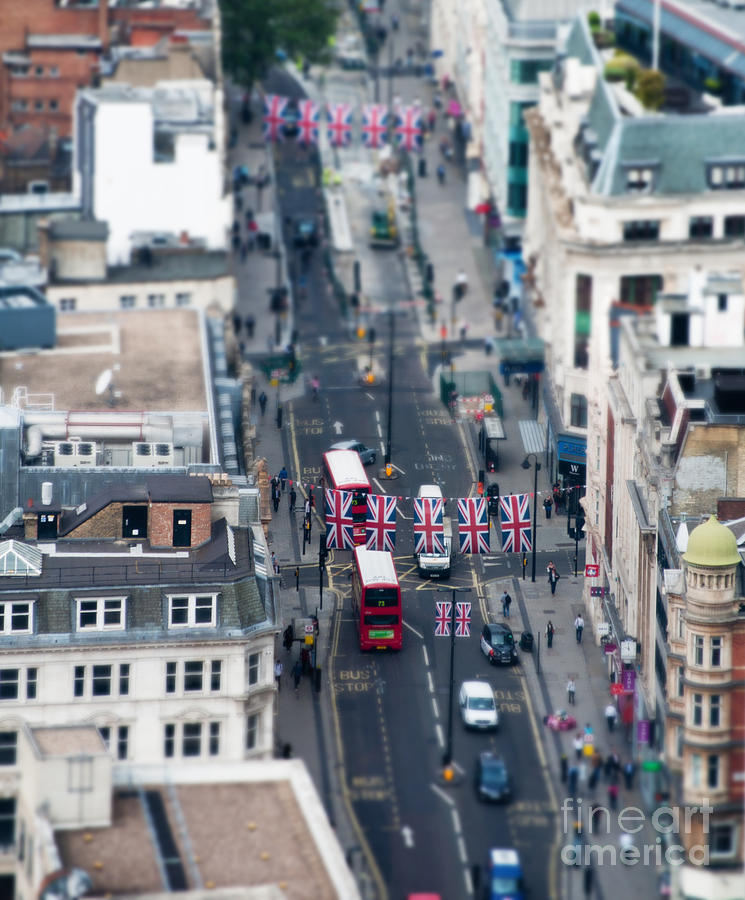 Miniature Oxford Street Photograph by Matt Malloy