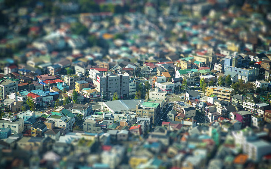 Miniature Yokohama Photograph by Wfantiola