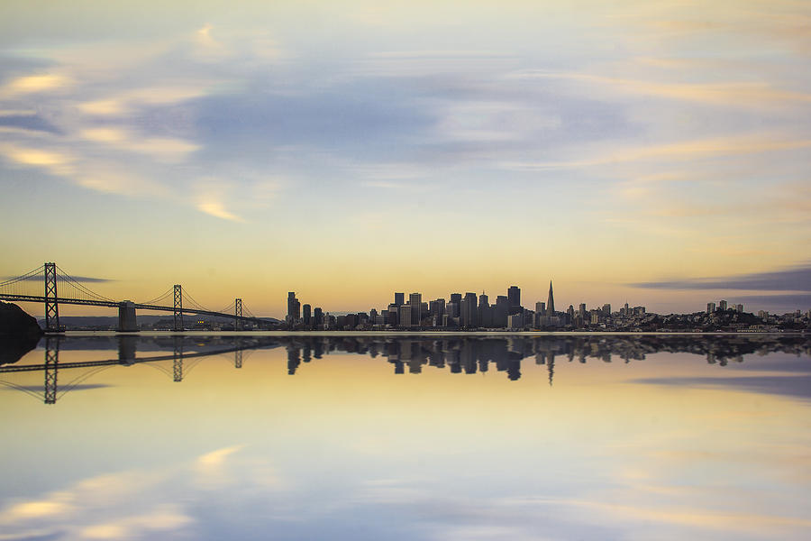 San Francisco Photograph - Minimal Reflection by Lee Harland