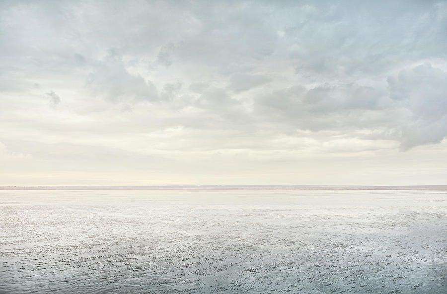 Minimalist Beach Reflection Photograph by James ONeil