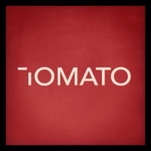 Tomato Photograph - #minimalist #logo #design #roachhd by Katie Ball