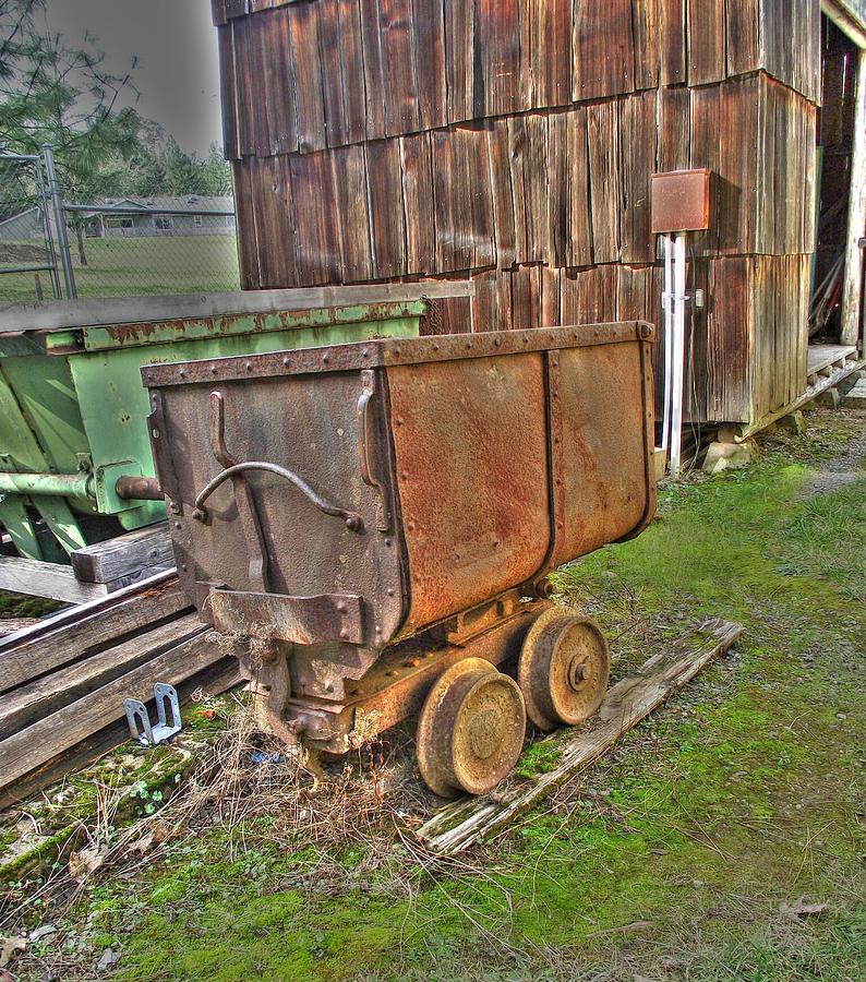 Mining Cart Photograph by Wendy Main-quandt - Fine Art America