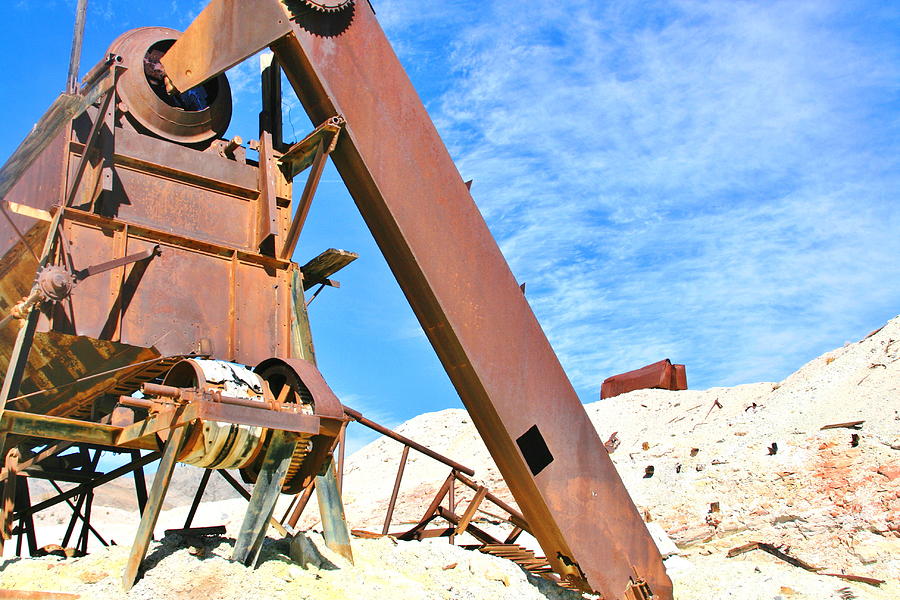 Mining Equipment Photograph by Marilyn Diaz