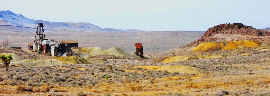 Mining Site Nevada Photograph by Marilyn Diaz