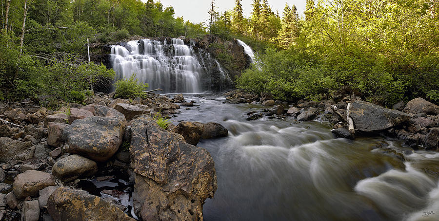 Mink Falls Photograph by Doug Gibbons