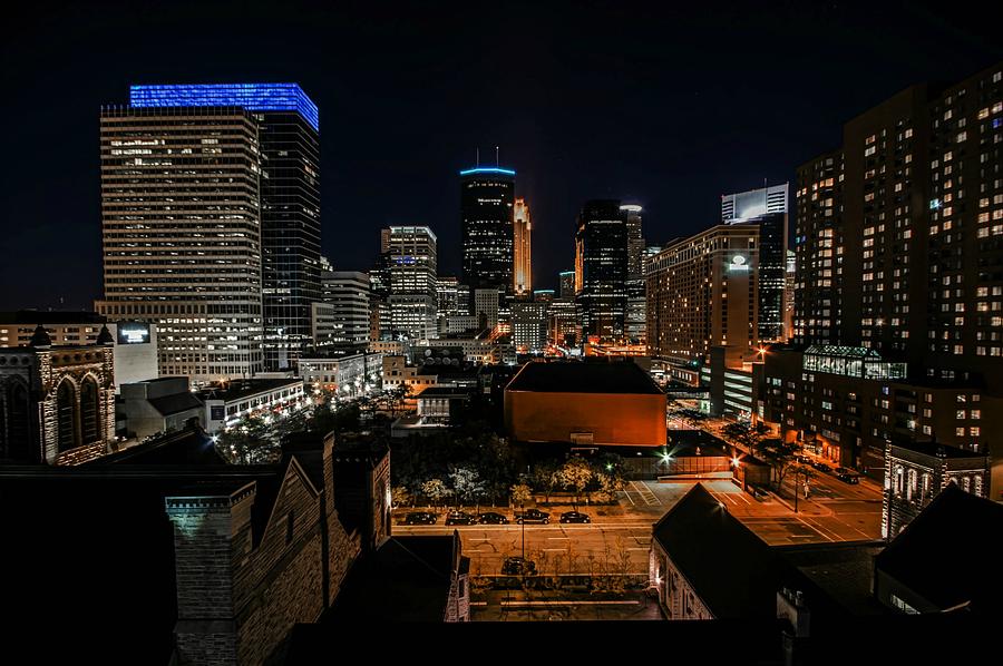 Minneapolis Blue Photograph by Image By Doug Wallick