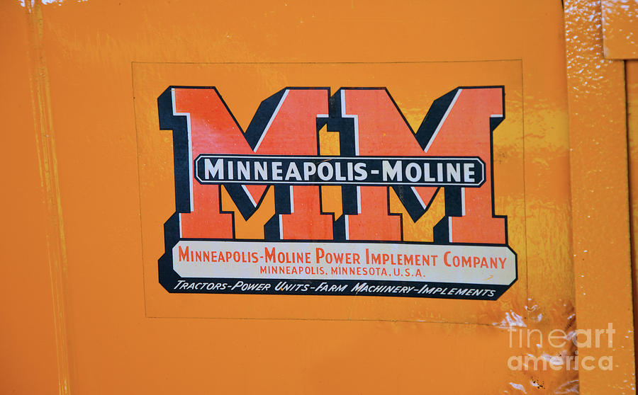 Minneapolis Moline Tractor Photograph by Paul Mashburn