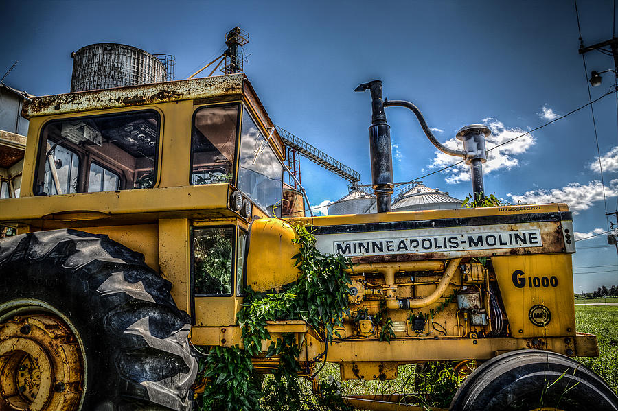 Minneapolis Moline Tractor Photograph by Ray Congrove
