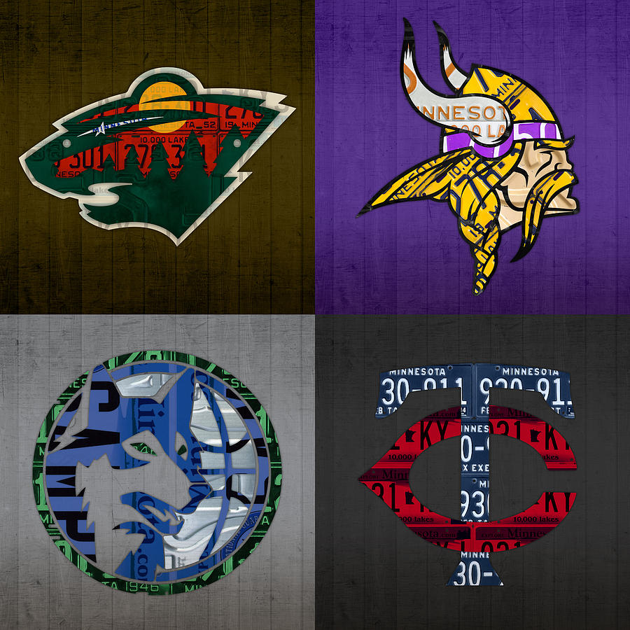 Minnesota Vikings Vintage Wall Art - Sports Unlimited