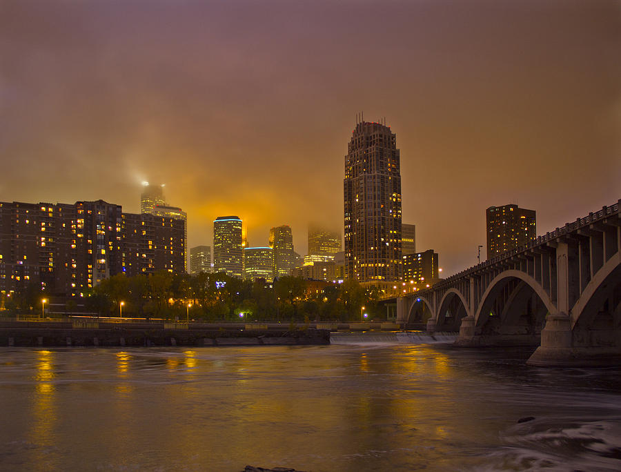 Minneapolis Sunset Photograph by Garry McMichael