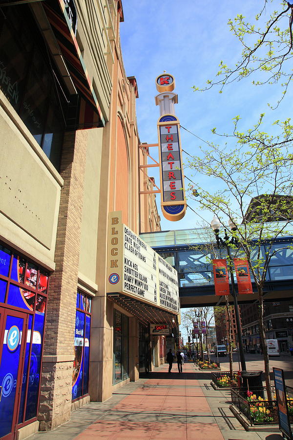 Minneapolis - Theater District Photograph by Frank Romeo