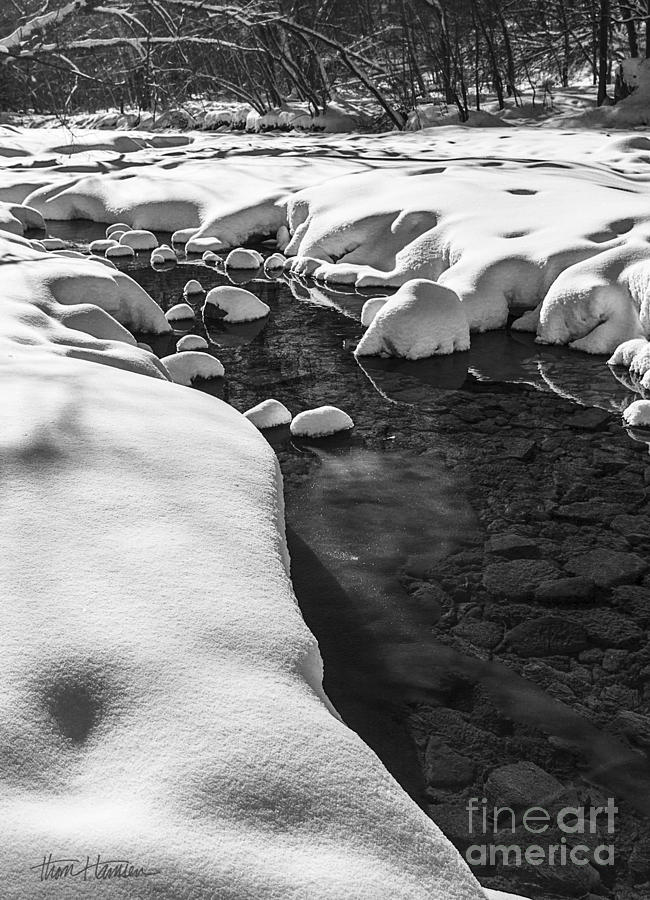 Minnehaha Creek After The Falls Photograph by Thom Hanssen - Pixels