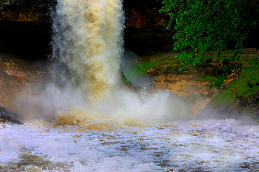 Minnehaha Falls Photograph by Amanda Stadther