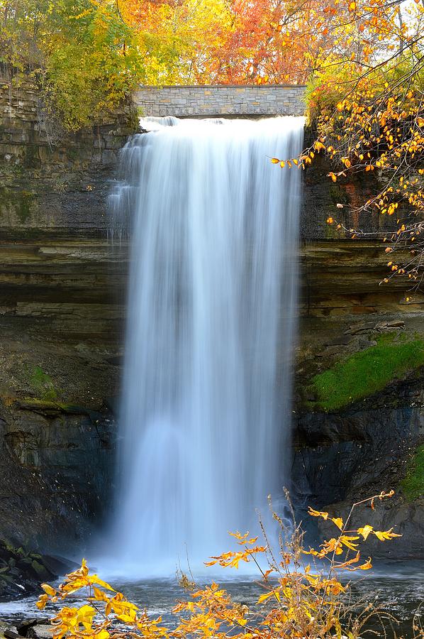 Waterfall Photograph - Minnehaha Falls by Kevin Maas