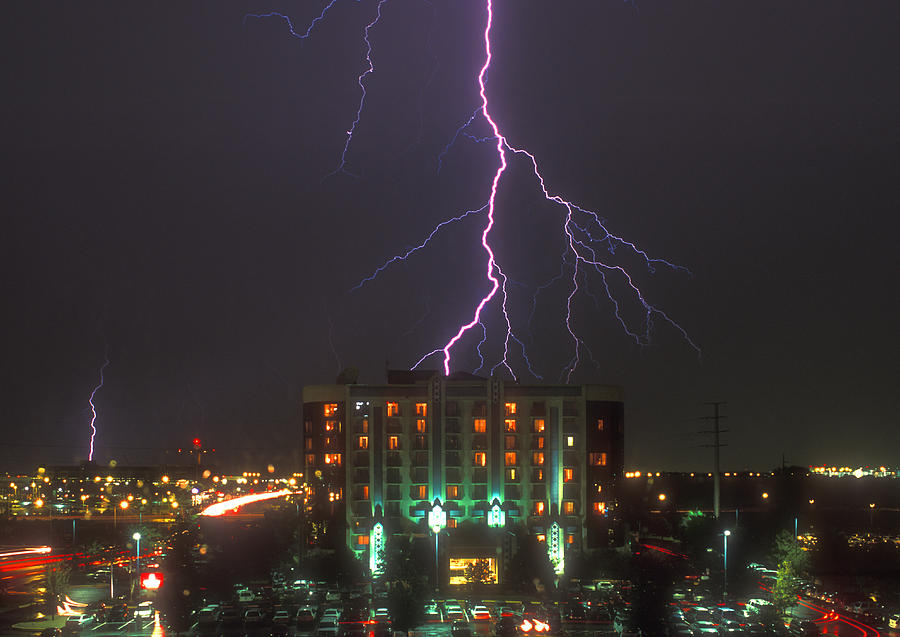 Minnesota Electrical Storm Photograph by Mike McGlothlen