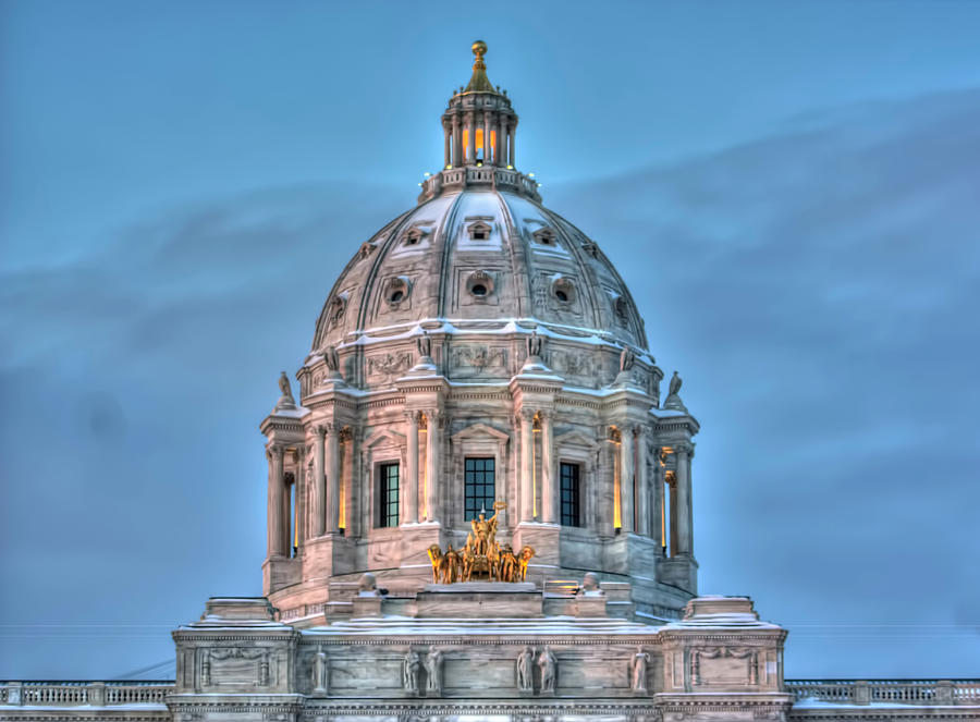 Minnesota State Capitol St Paul MN Photograph by Amanda Stadther