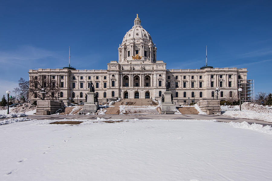 Minnesota State Capitol  Photograph by Tom Gort