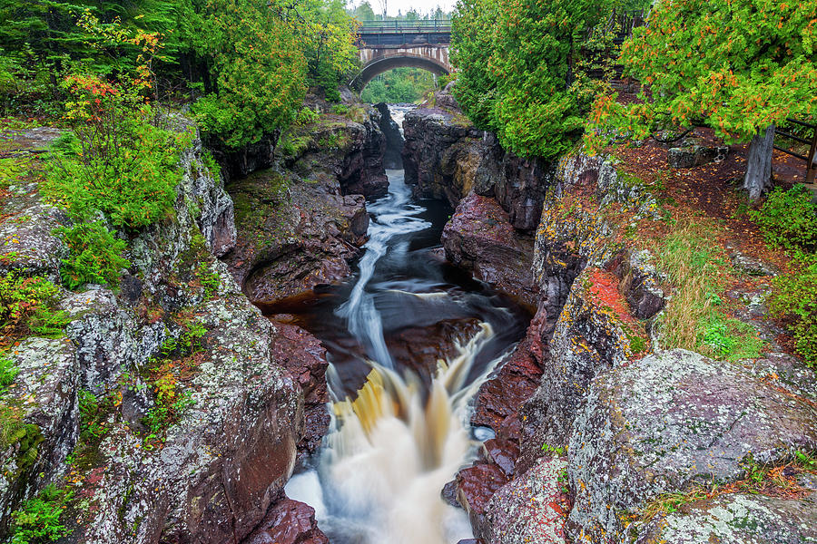 Fall Photograph - Minnesota, Temperance River State Park by Jamie and Judy Wild