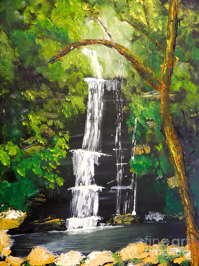 Minnumurra Falls Painting