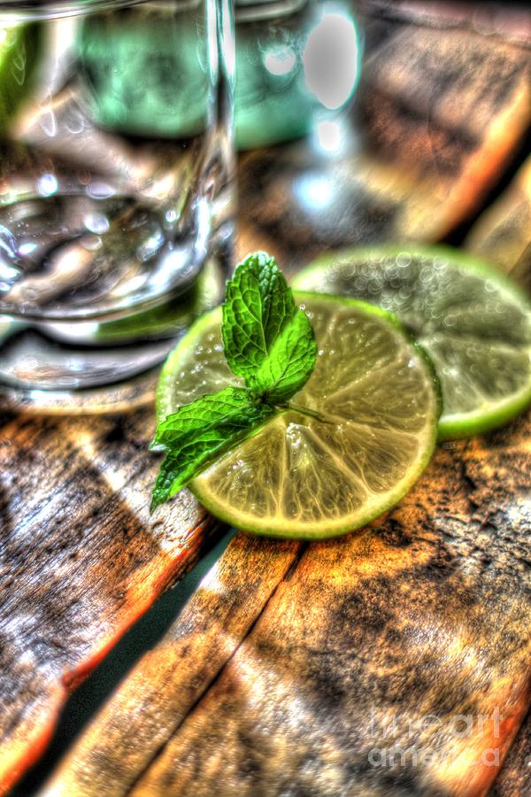 Mint and Lime II Photograph by Jimmy Ostgard