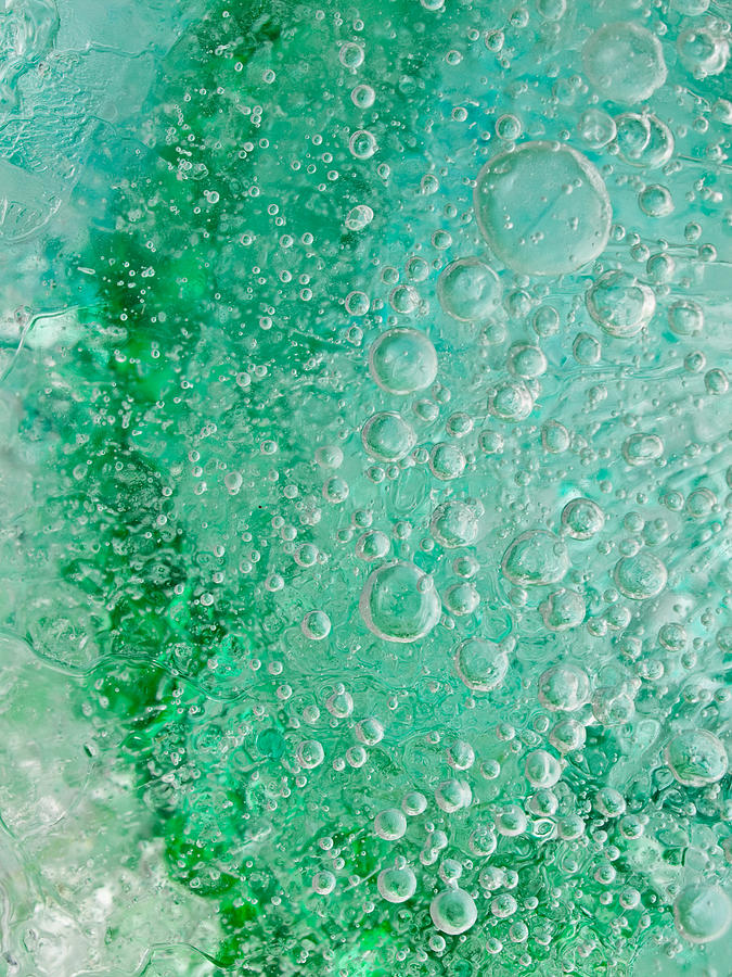 Abstract Photograph - Minty Fresh by Shannon Workman