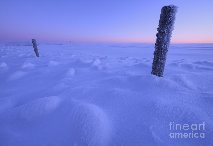 Minus 28 Celsius in the snow Photograph by Dan Jurak