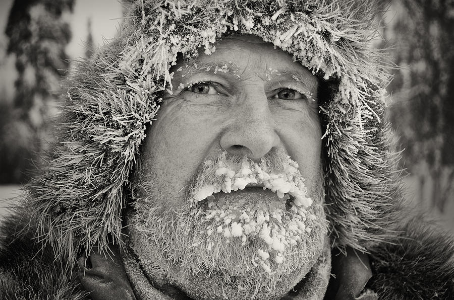 Winter Photograph - Minus 30 in Alaska by Thomas Payer
