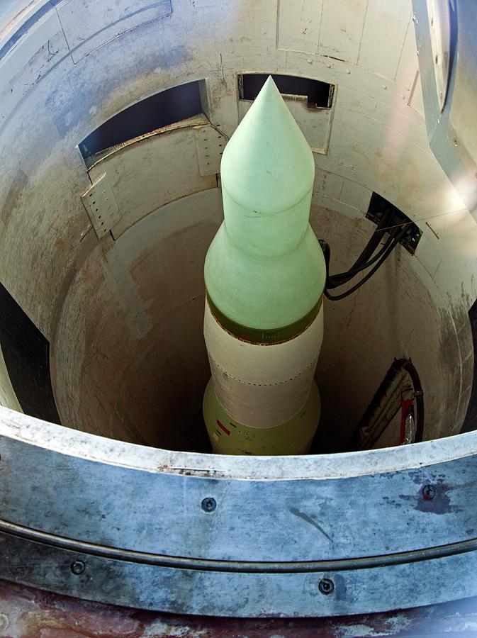 Missile Photograph - Minuteman Missile In Silo by Jim West