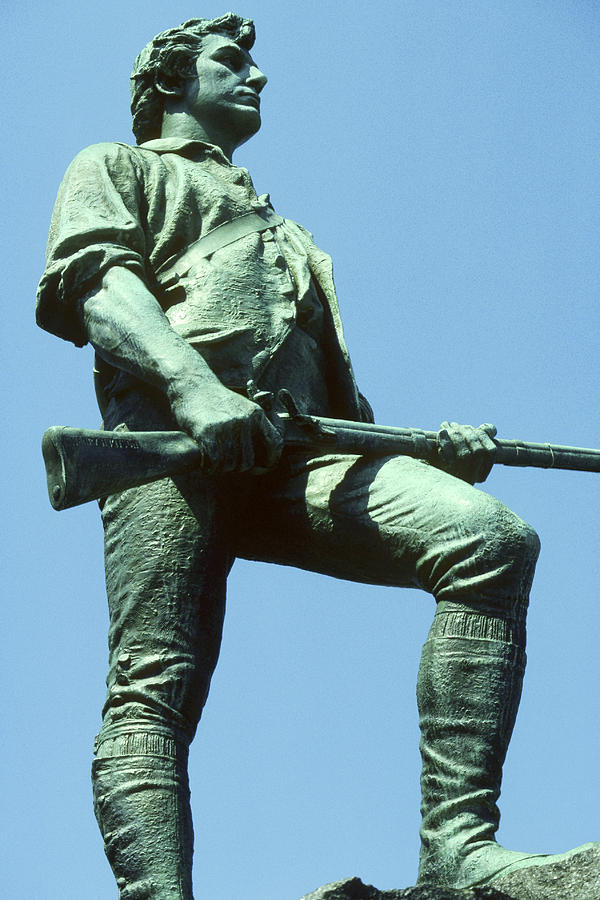 Minuteman Statue Photograph by Eunice Harris
