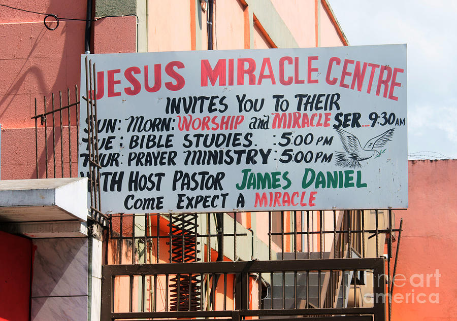 Miracle Market Photograph by David Birchall