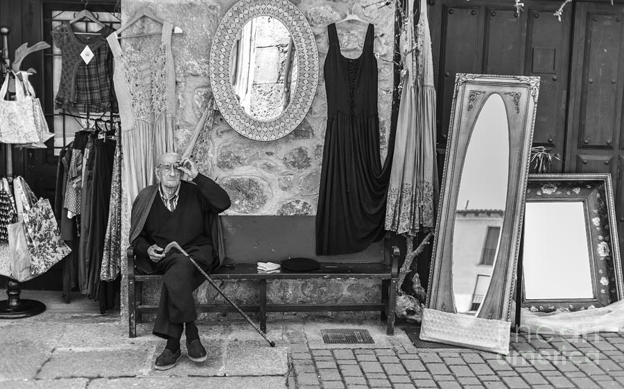 Street Photograph - Miradas by Eugenio Moya Street Photograph - Miradas by Eugenio Moya