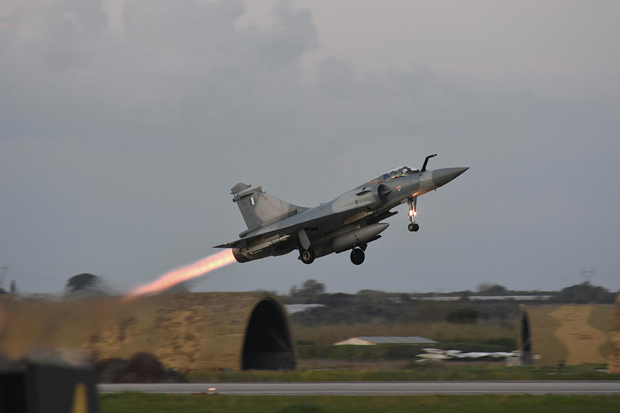 Mirage 2000 From Greek Air Force Taking Photograph by Riccardo Niccoli ...