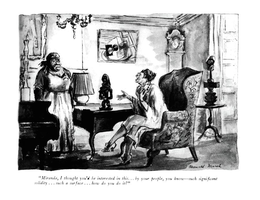 Miranda, I Thought Youd Be Interested In This Drawing by Reginald Marsh Miranda, I Thought Youd Be Interested In This Drawing by Reginald Marsh