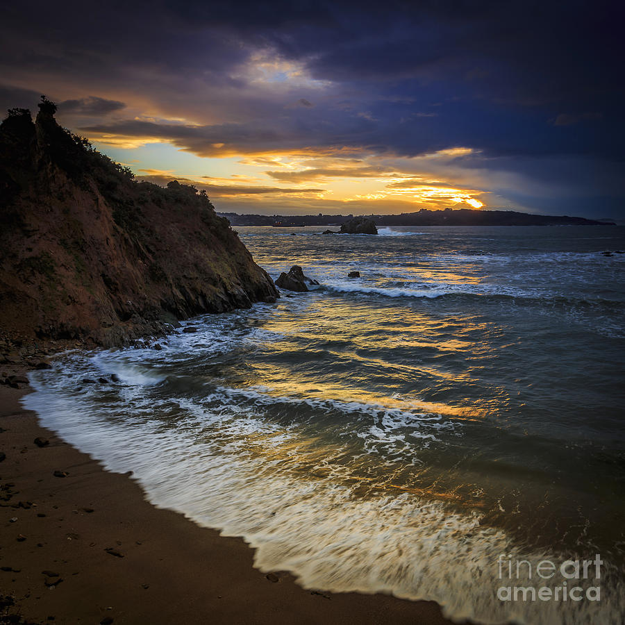 Mirandas Beach Galicia Spain Photograph by Pablo Avanzini