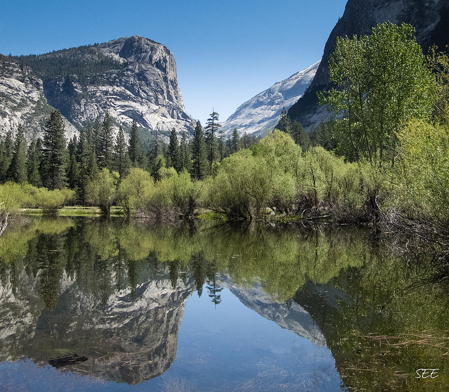 Mirror Lake in Yosemite Photograph by Susan Eileen Evans