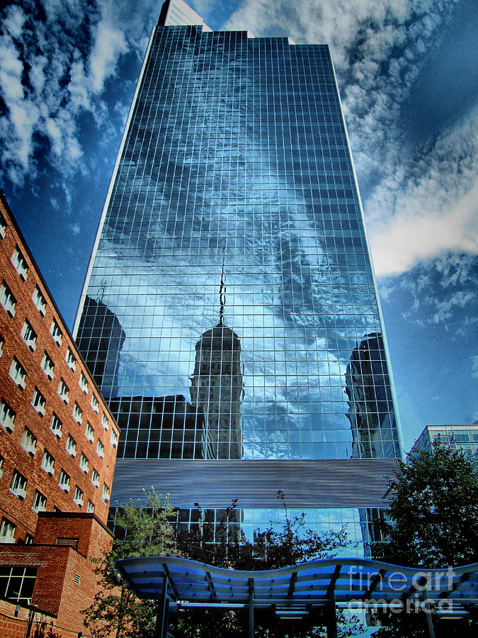 Minneapolis Photograph - Mirrored Minneapolis by Putterhug  Studio